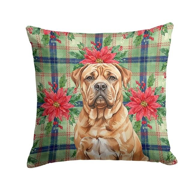 Carolines Treasures WDK8611PW1818 Unisex Adult Dogue De Bordeaux Christmas Po...