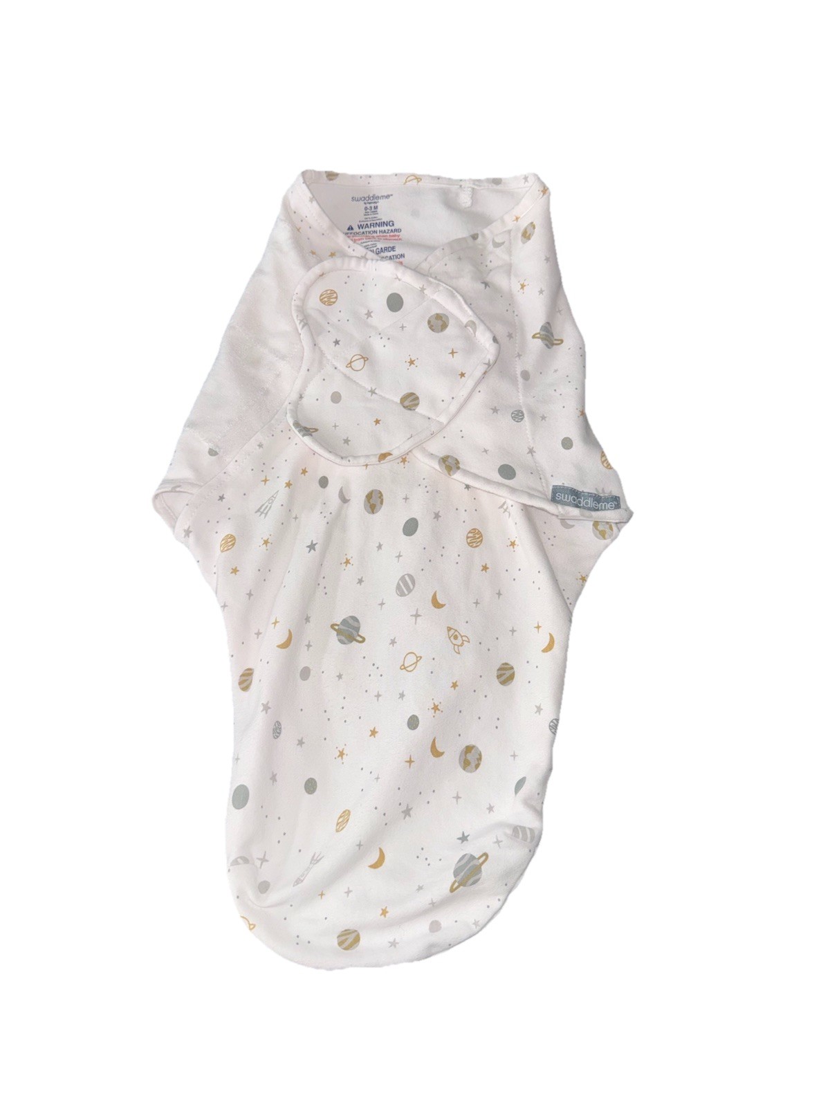 Swaddle Me Zip Sleep Sack 0-3 M Planets Stars