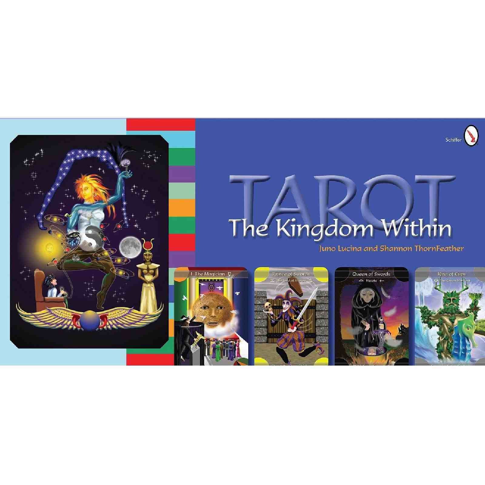 The Inner Kingdom Tarot Card Deck Book Set Schiffer Publishing Esoteric NEW