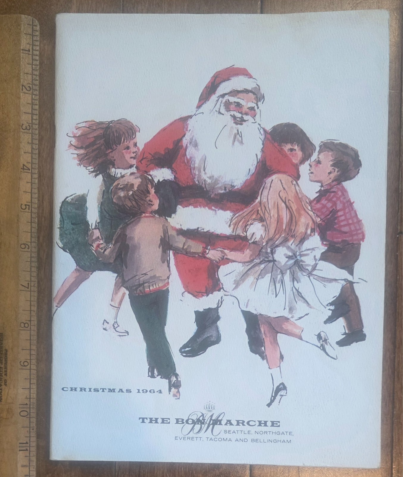 Bon Marche Christmas Catalog 1964 Seattle department store MACY'S 67 p NICE!!!