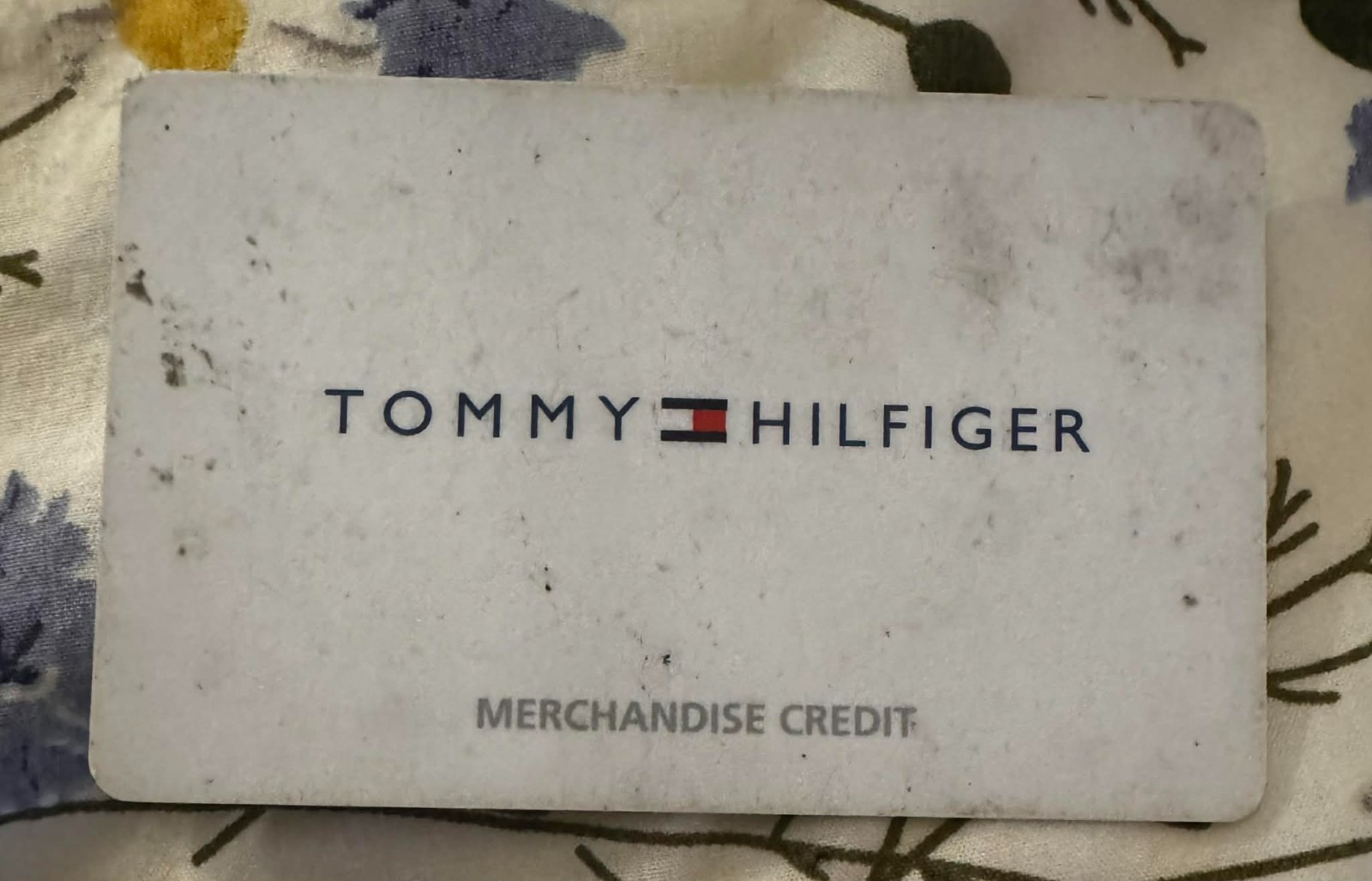 Tommy Hilfiger $14.99 Gift Card