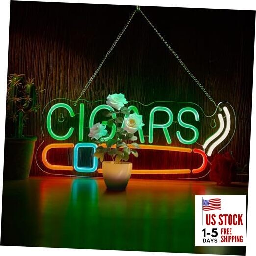 Neon Sign Bar Home Neon Light Handmade LED Dimmable Green+White+Blue+Orange+Red