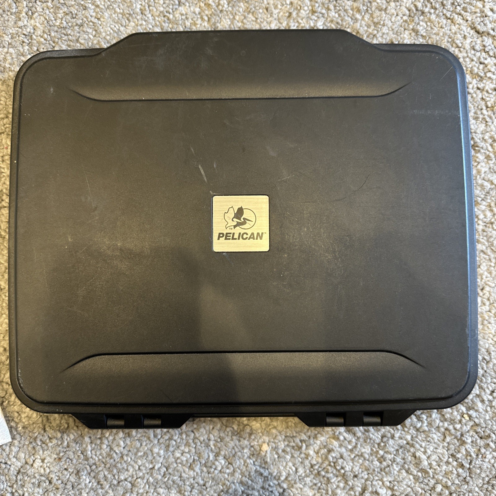 Pelican 1065 Case Black Hard Travel Case Black Foam Inside Black  