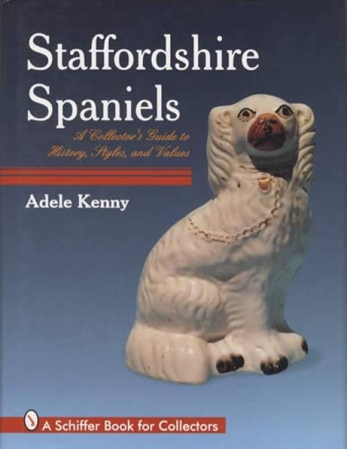 Antique Staffordshire Spaniels c1840-1900 Pottery Ref Guide incl Ridgeway Sadler