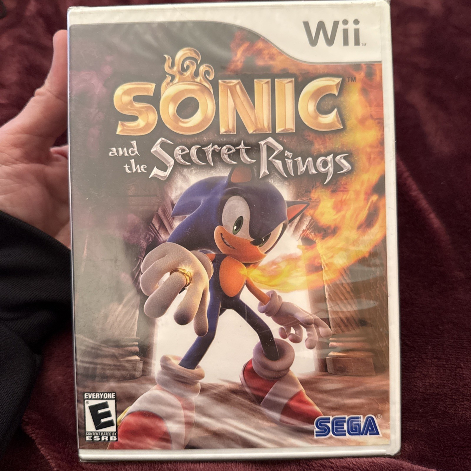 SEGA Sonic and the Secret Rings Original  Nintendo Wii