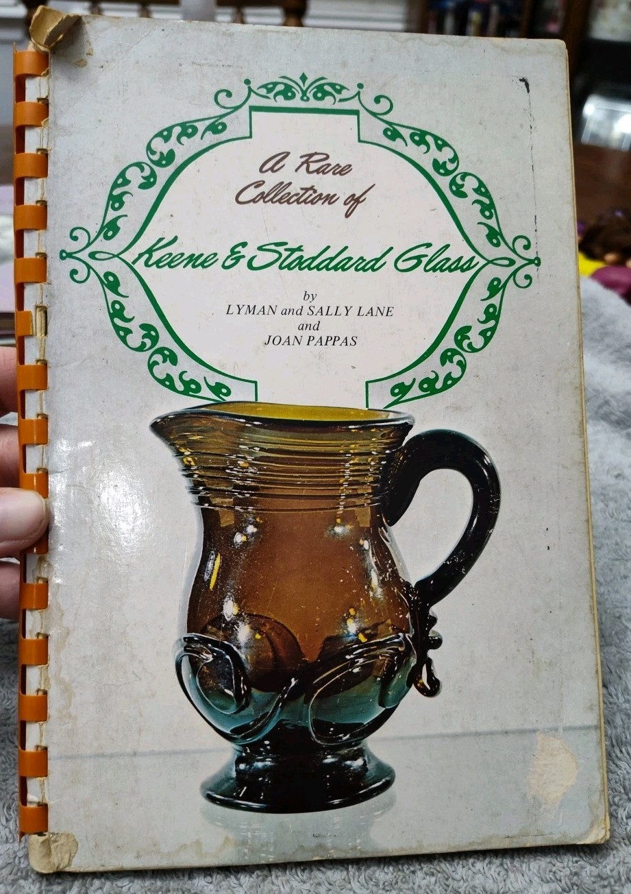 A Rare Collection Of Keene & Stoddard Glass Lyman Book Collectible Guide 1970
