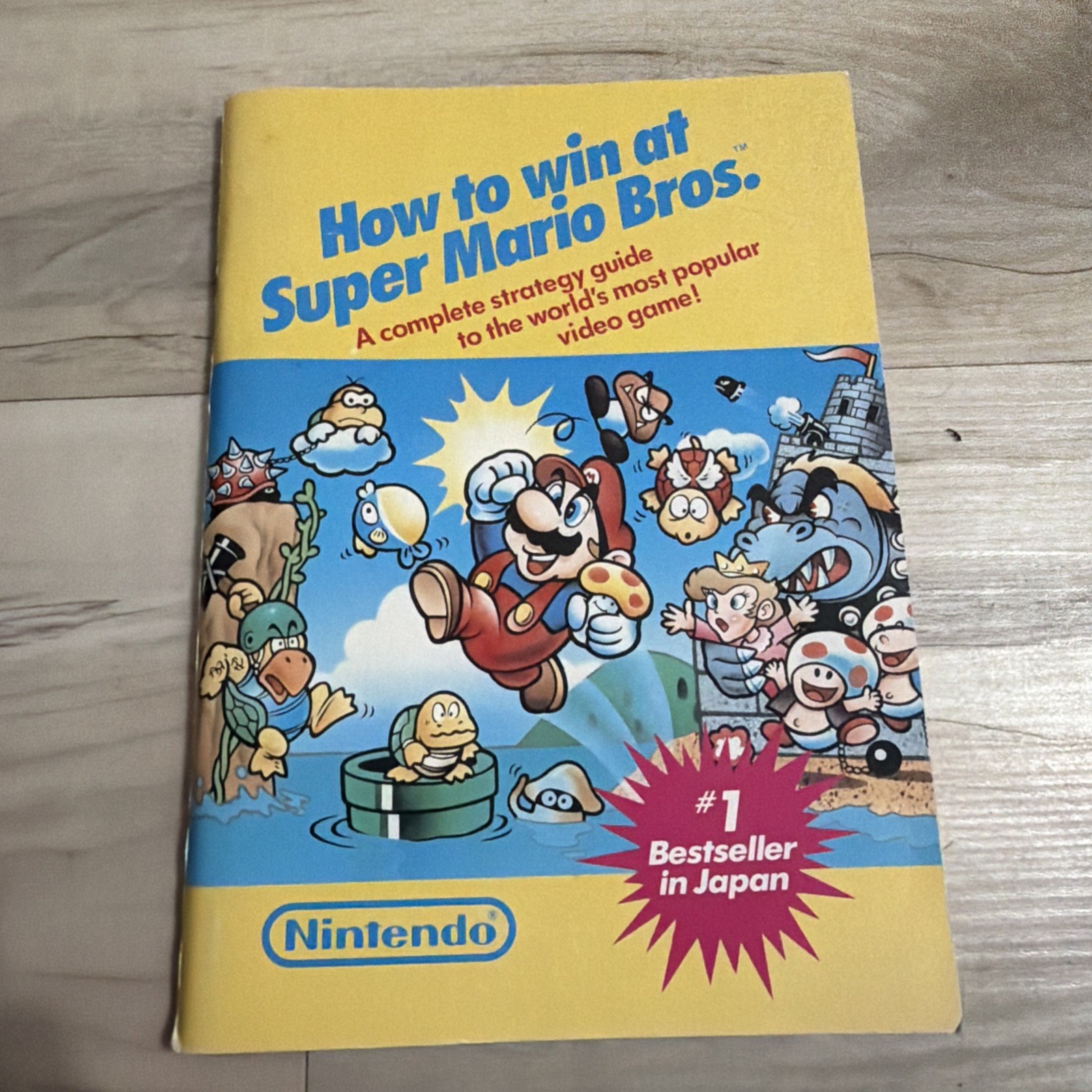 How to Win at Super Mario Bros | NES | 1987 | Nintendo Fun Club | 1st Print