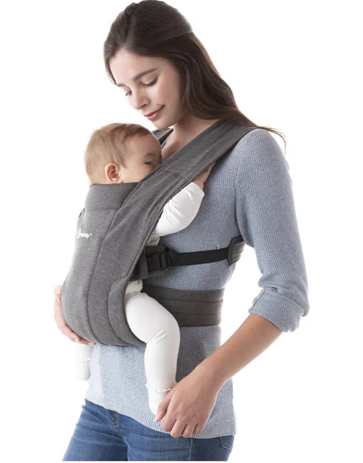 Ergobaby Embrace Cozy Newborn Baby Carrier | Heather Grey
