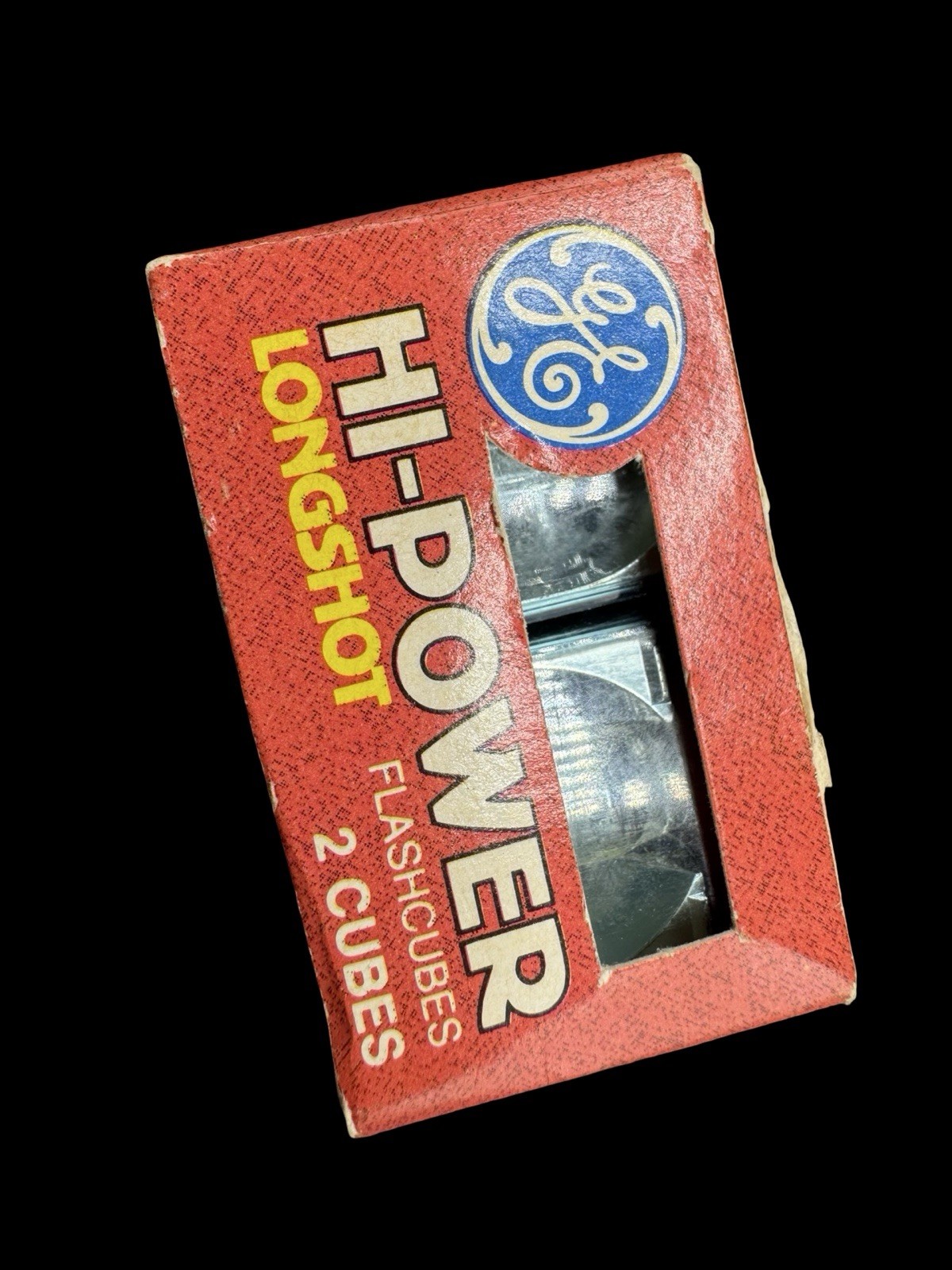 GE Flash Cubes Hi-Power Longshot 2 Cubes Polaroid Camera