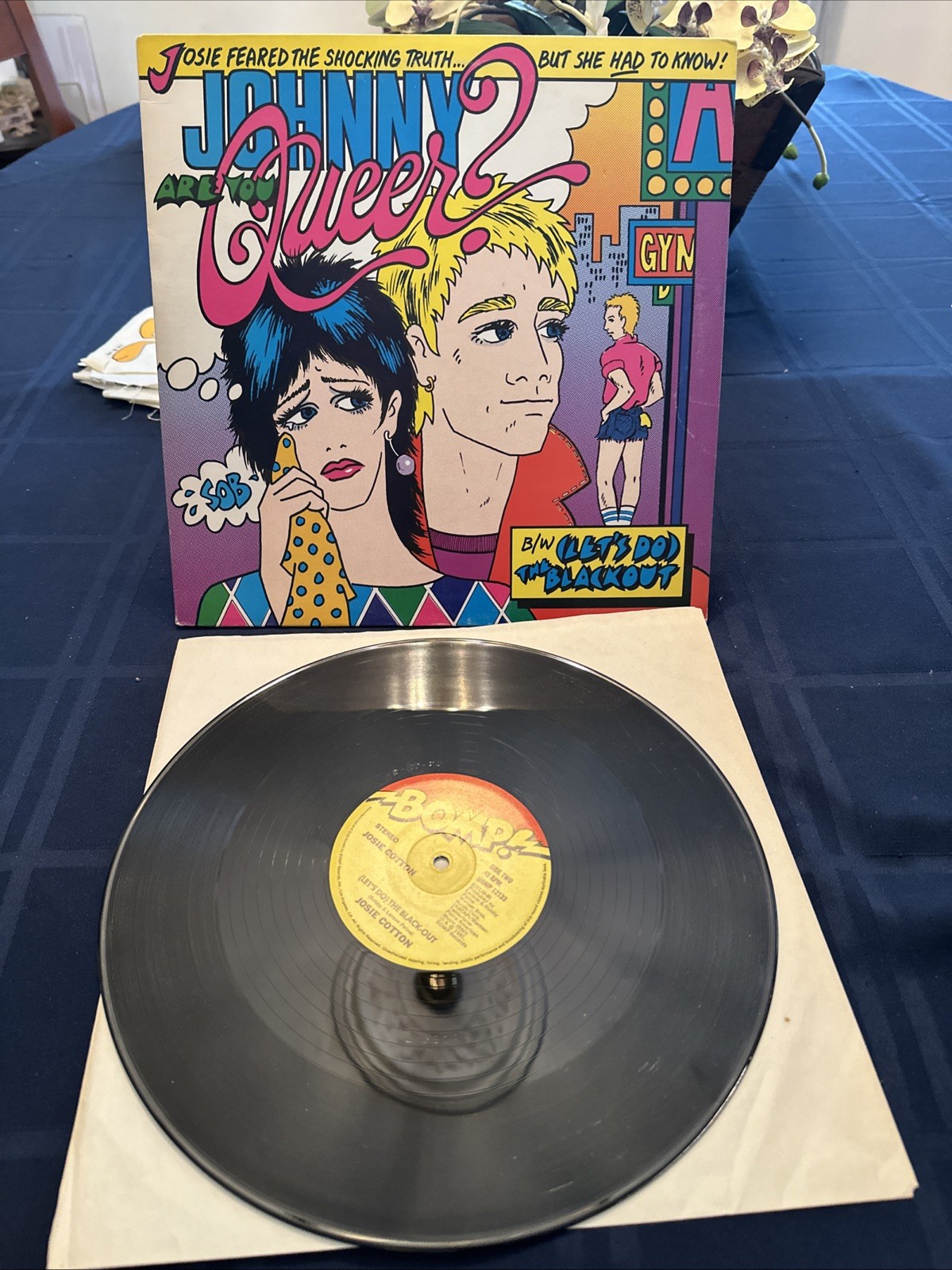 Josie Cotton , Johnny are you Queer BMP12132 Excellent