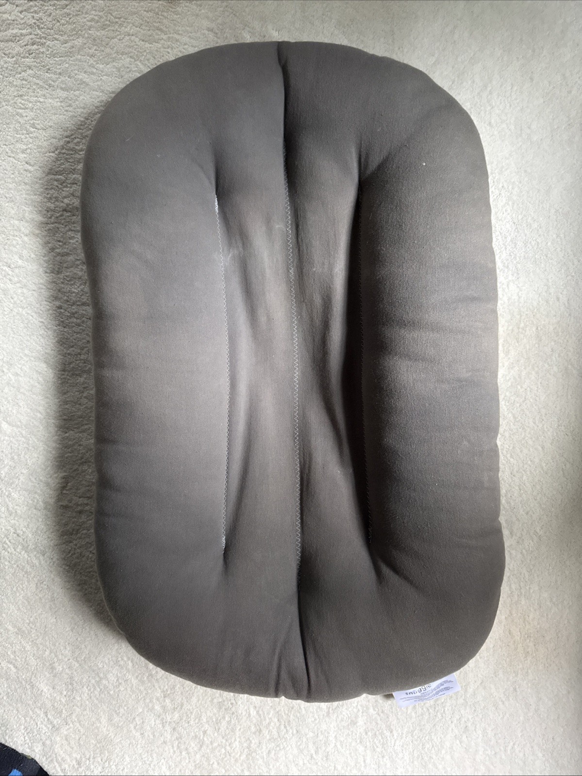 Snuggle Me Organic Infant Lounger Sparrow - Lightly Used