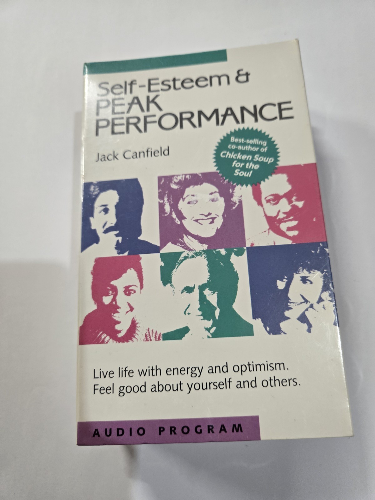 Self Esteem Peak Performance Jack Canfield 6 Audio Cassette Program Live SEALED