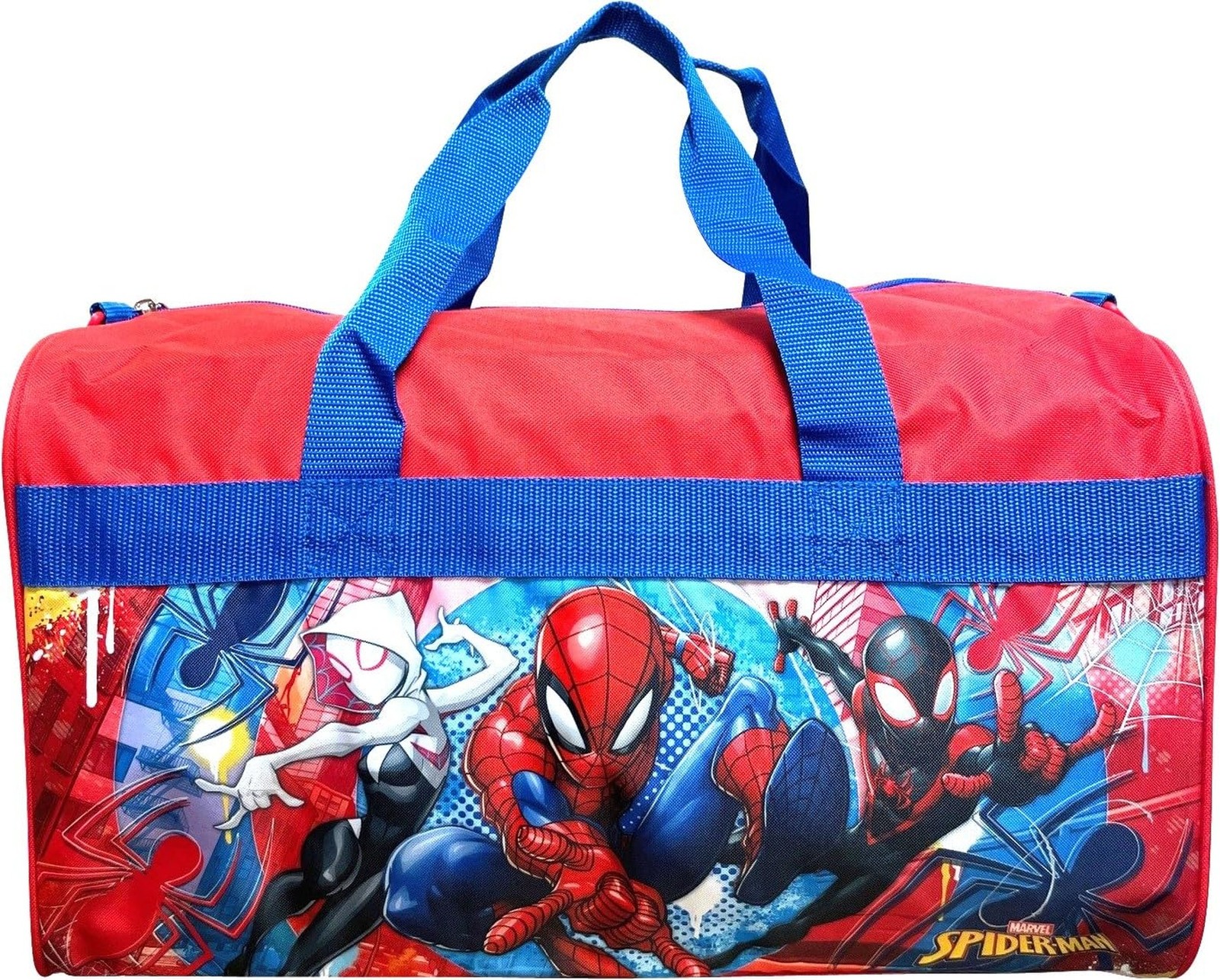 Ruz 18 Inch Kids Duffel Bag Overnight Carry-On Travel And Sports Bag (Spider-...