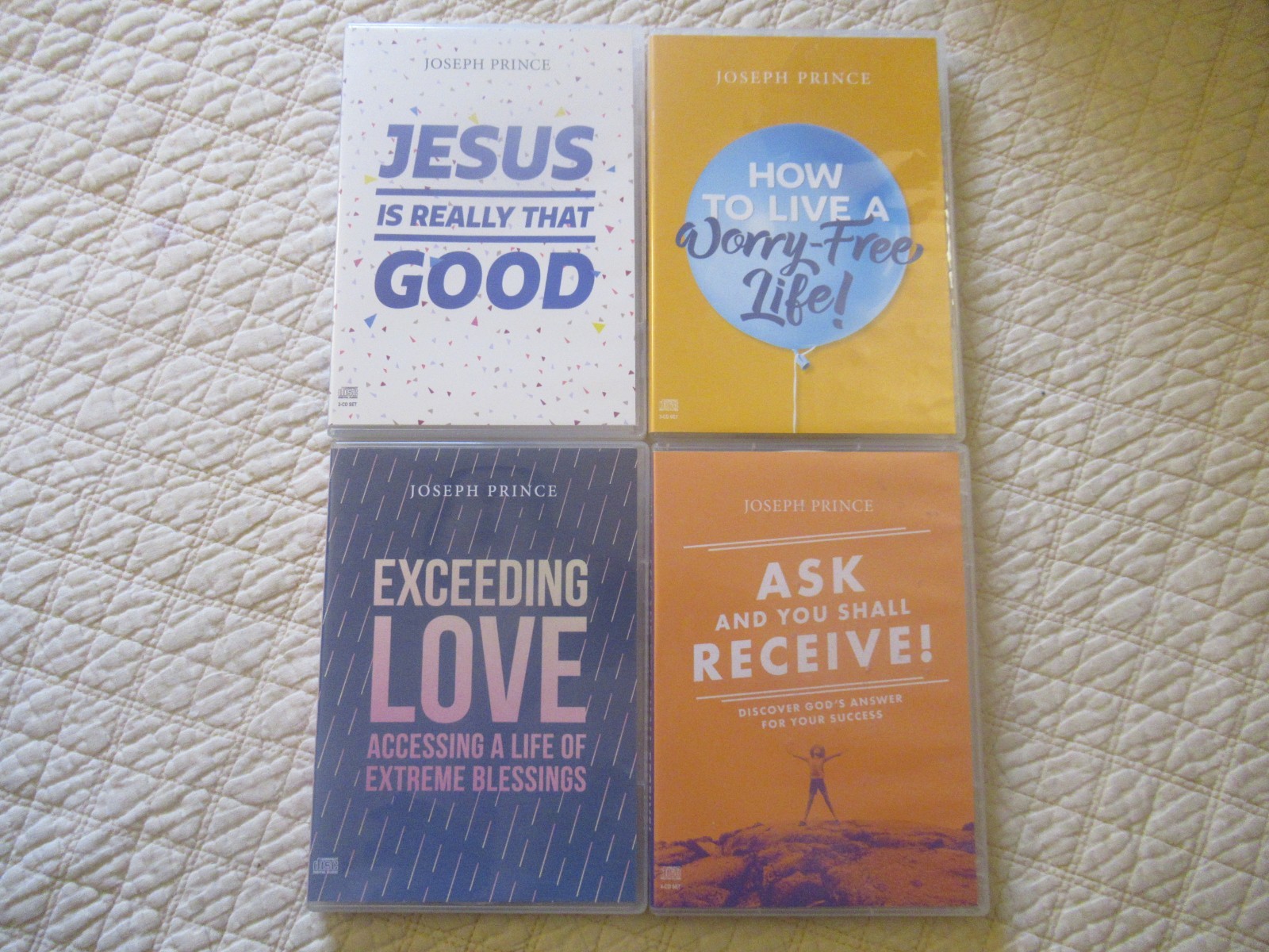 Joseph Prince Sermon CD 4-Set (13 Discs)