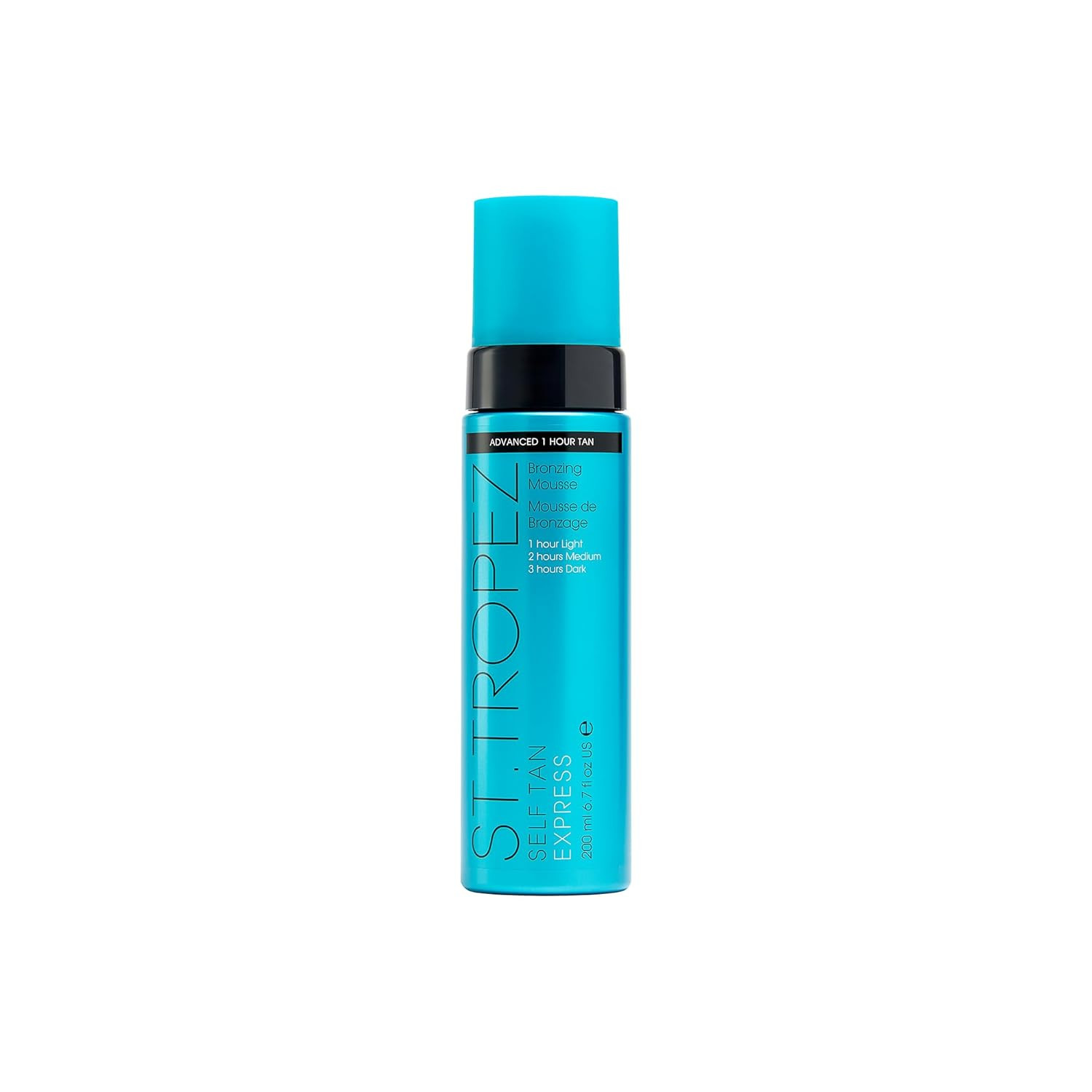 St.Tropez Self Tan Express Mousse, Fast Acting Fake Tan, Develops in 1-3 Hours, 