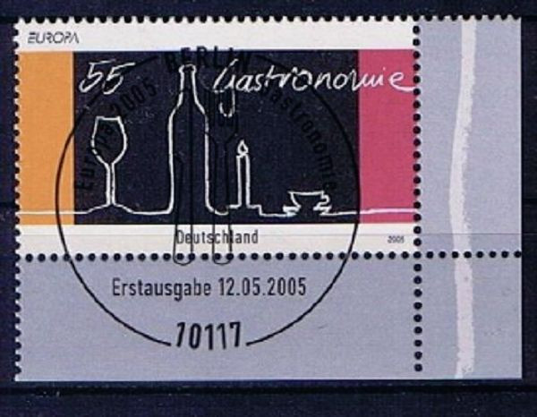 Federal Minr 2457 Postmarked With Affixed Upper Corner Edge From Subscription