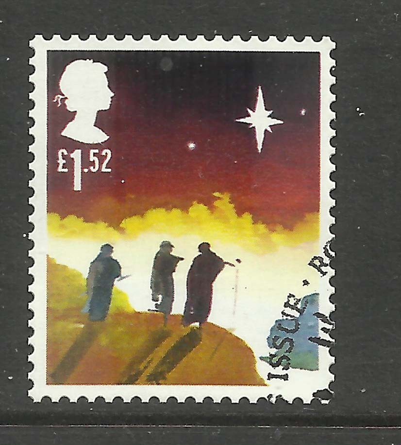 GB 2015 QE2 £1.52 Christmas Three Wise Men Ex FDC SG 3777 ( T334 )