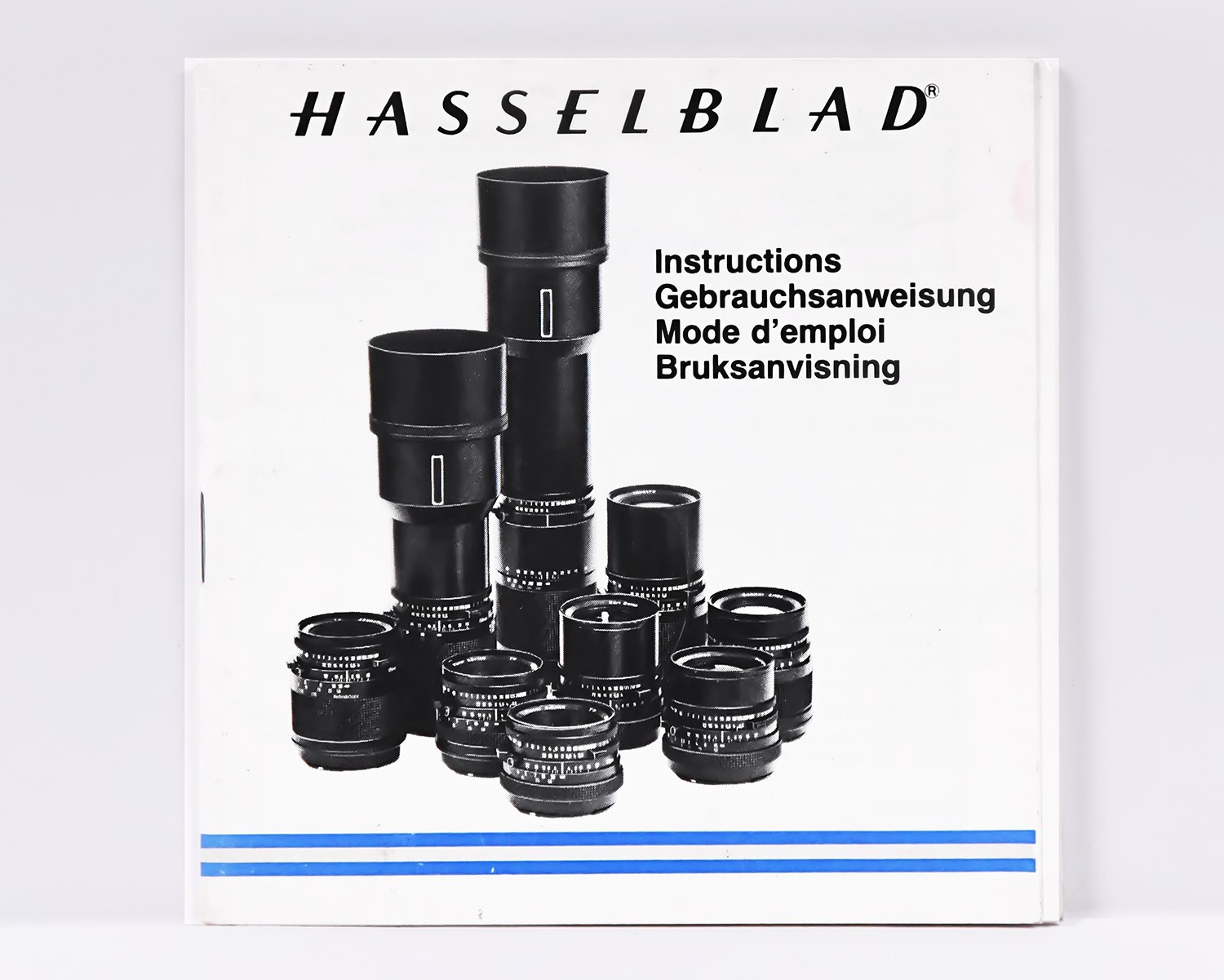 Hasselblad Lenses Instruction Manual - M76