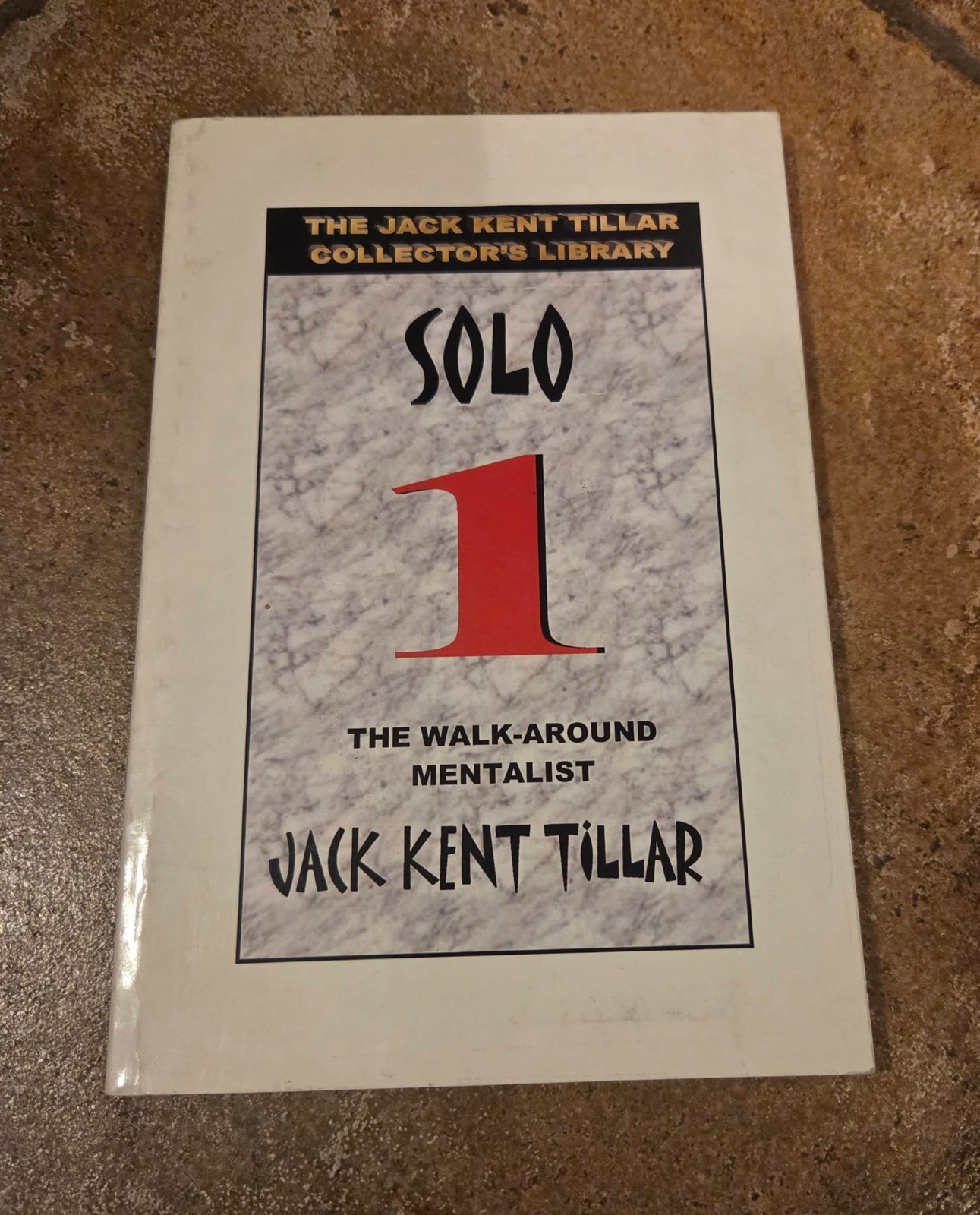 Solo by Jack Kent Tillar Magic Mentalism Tricks