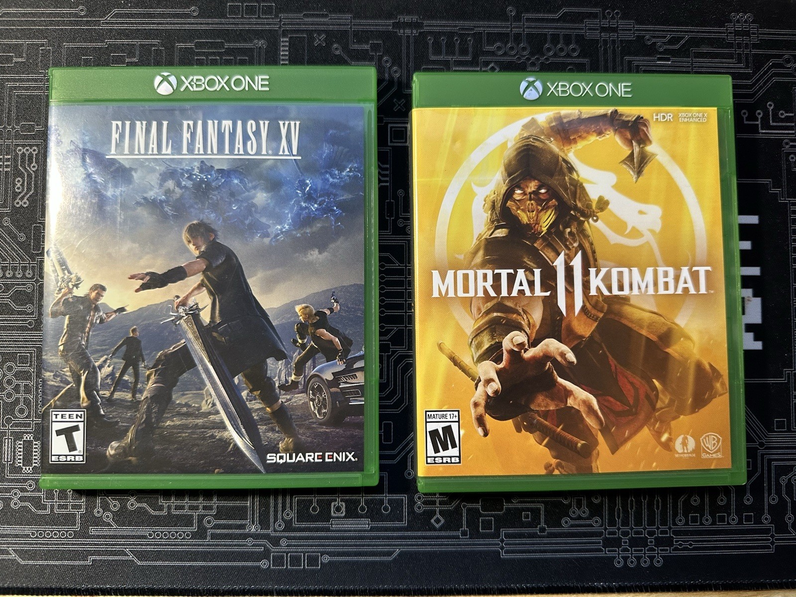Xbox One Game Bundle - Final Fantasy XV & Mortal Kombat 11