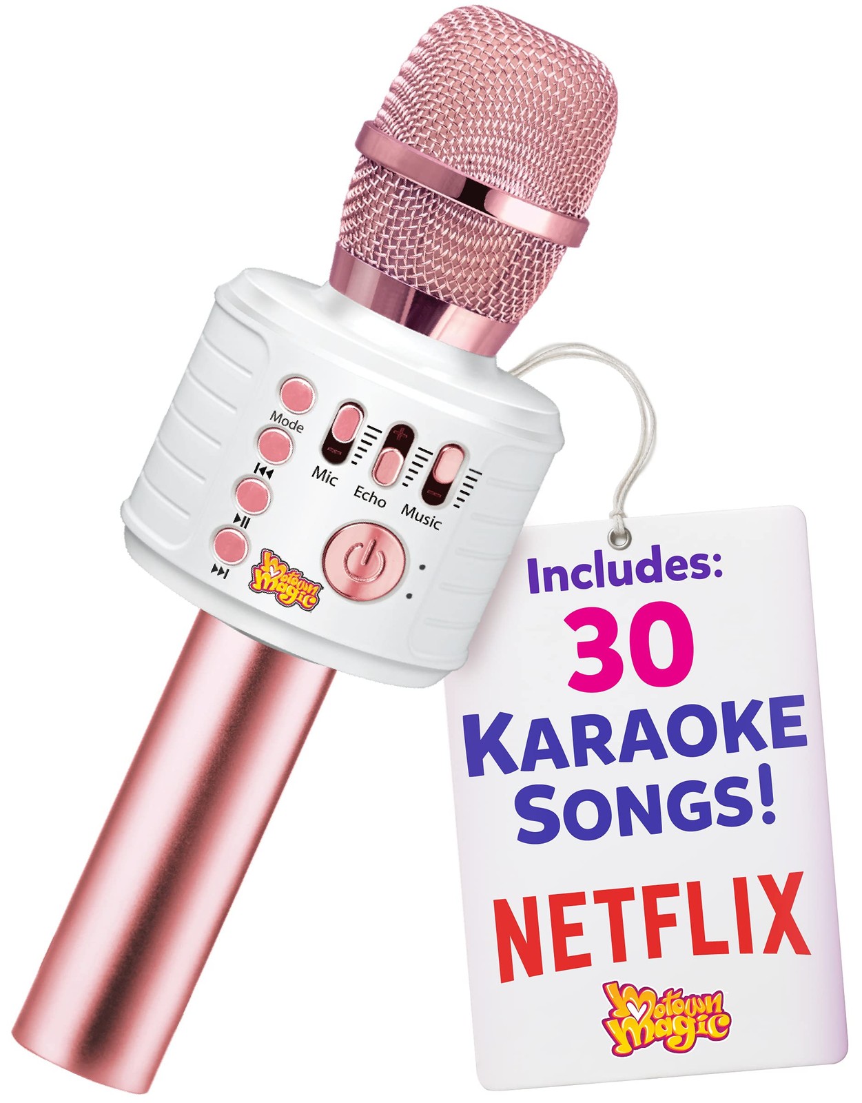, Kids Karaoke Microphone | Includes Bluetooth & Pre-Loaded Songs | Birthday ...