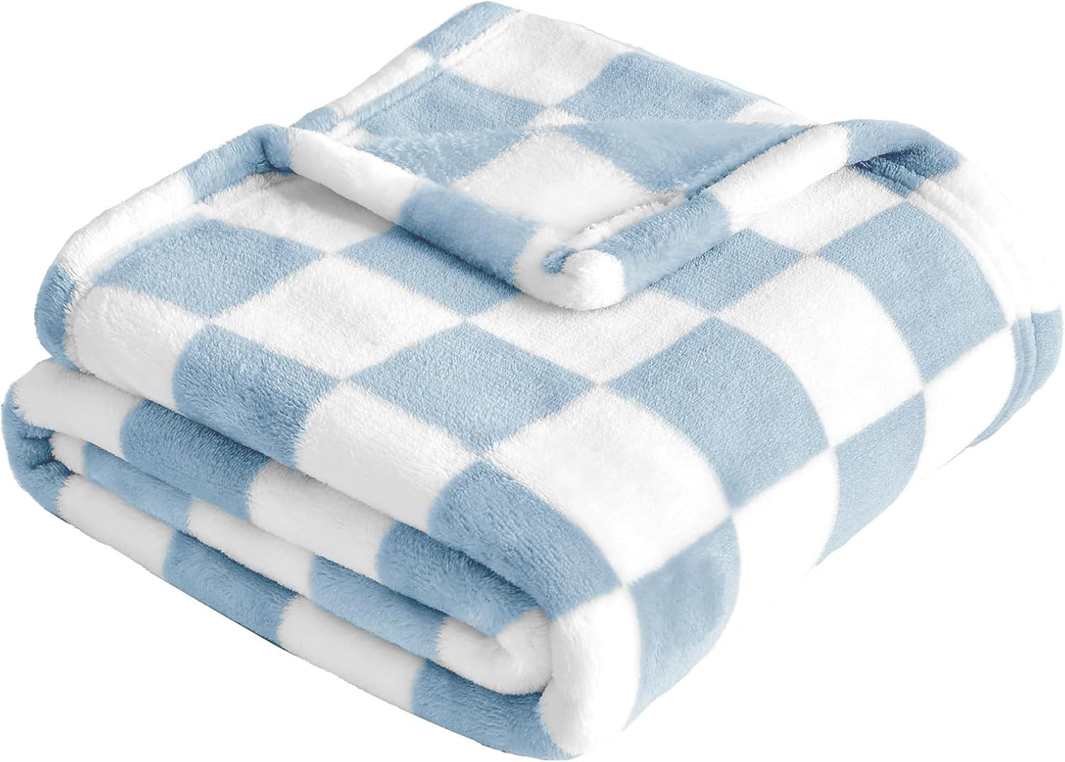 Checkered Baby Blanket Fleece Baby Blankets for Boys, Ultra Soft Cozy Fluffy Inf