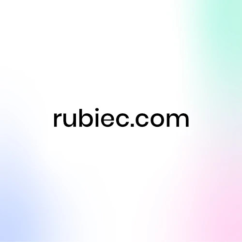 RUBIEC.COM - A brandable domain name
