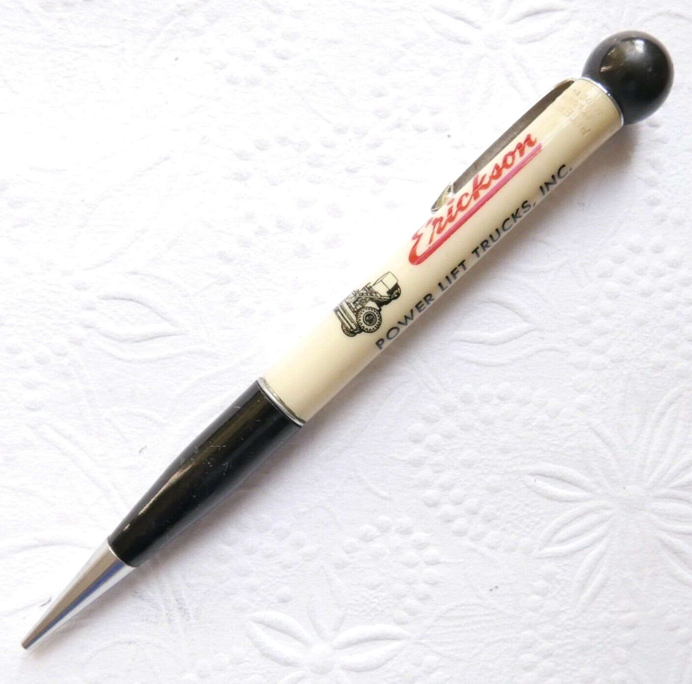 Vintage Ritepoint Erickson Powerlift Trucks Advertising Mech Pencil Minnesota G3