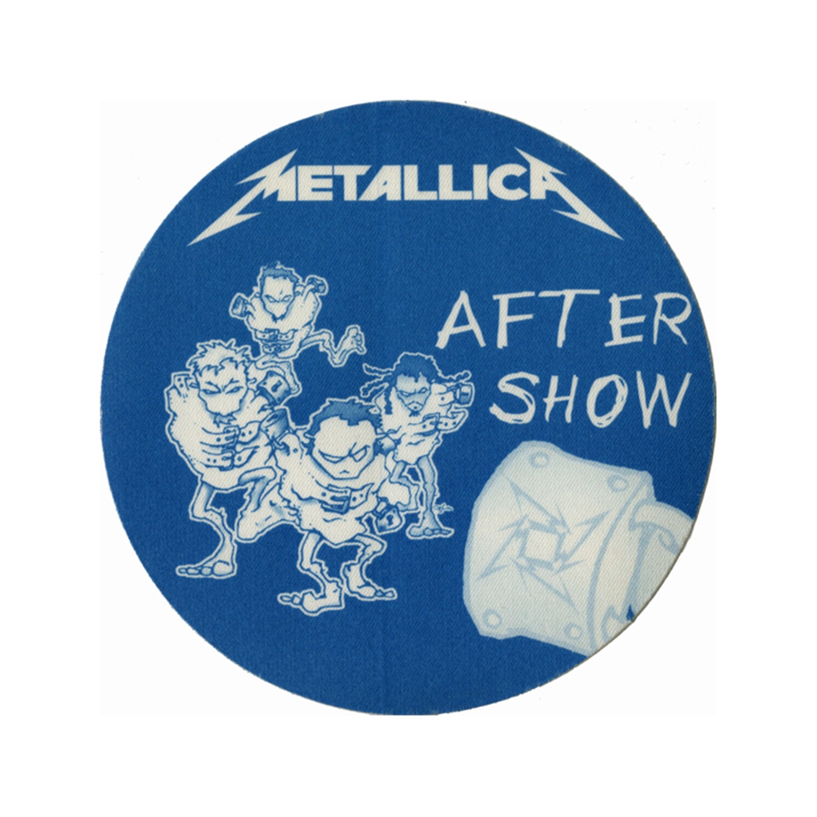 Metallica 2000 Summer Sanitarium Concert Tour Aftershow Backstage Pass