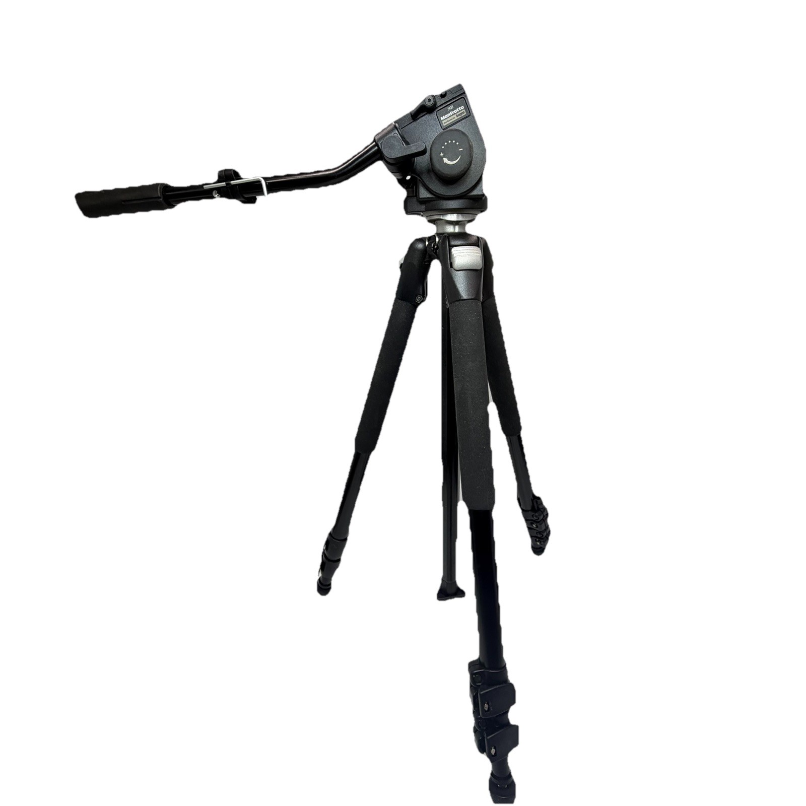 Manfrotto 3221WN Tripod and 3443 501 Pistol Grip Head Quick Release Plate & BAG