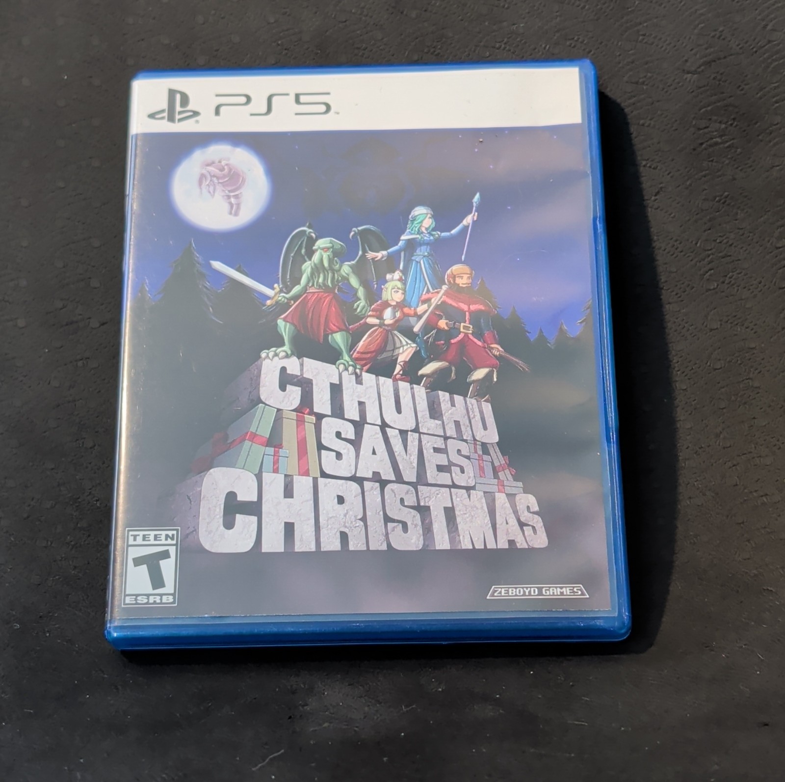 Zeboyd Games Cthulhu Saves Christmas PS5 Sony PlayStation 5 T-Teen Rating