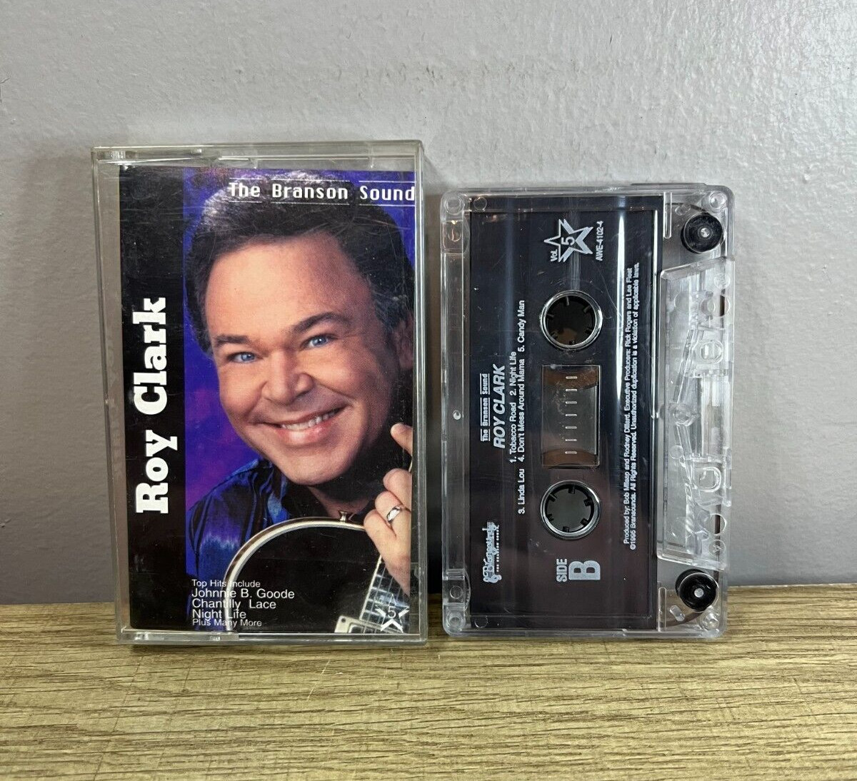 Roy Clark - The Branson Sound - Cassette Tape - Vol 5 - 1995 - VG