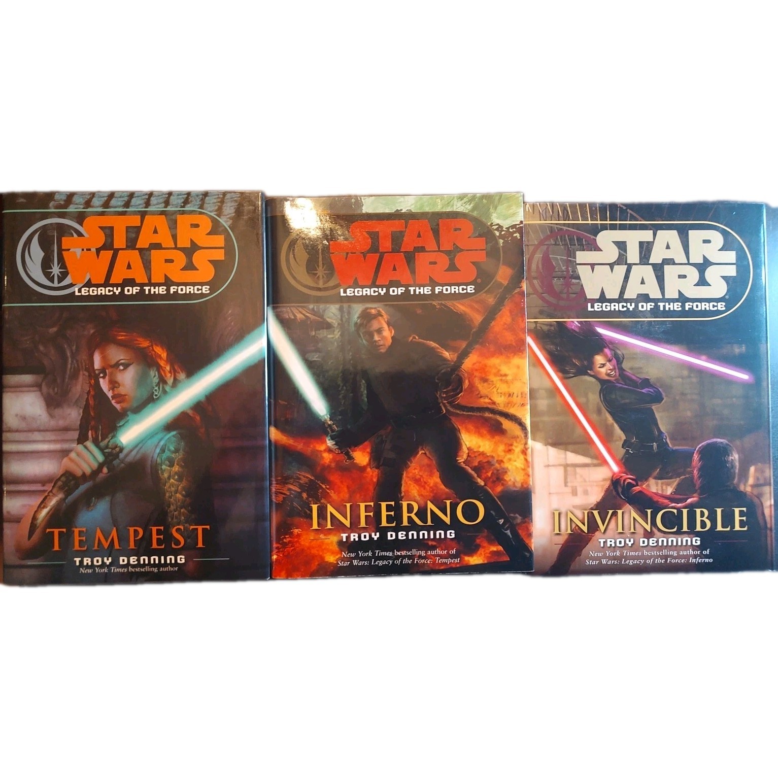 Legacy Of The Force Lot Of 3