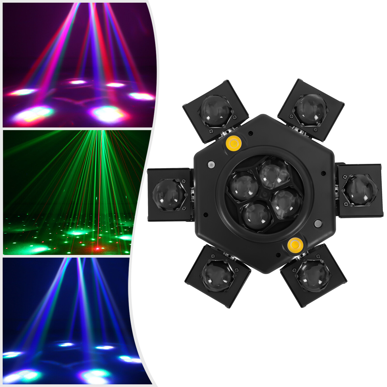 DJ Laser 150W RGBW 14-LED Beam Moving Head Light DMX Stage Light DJ Party Lights