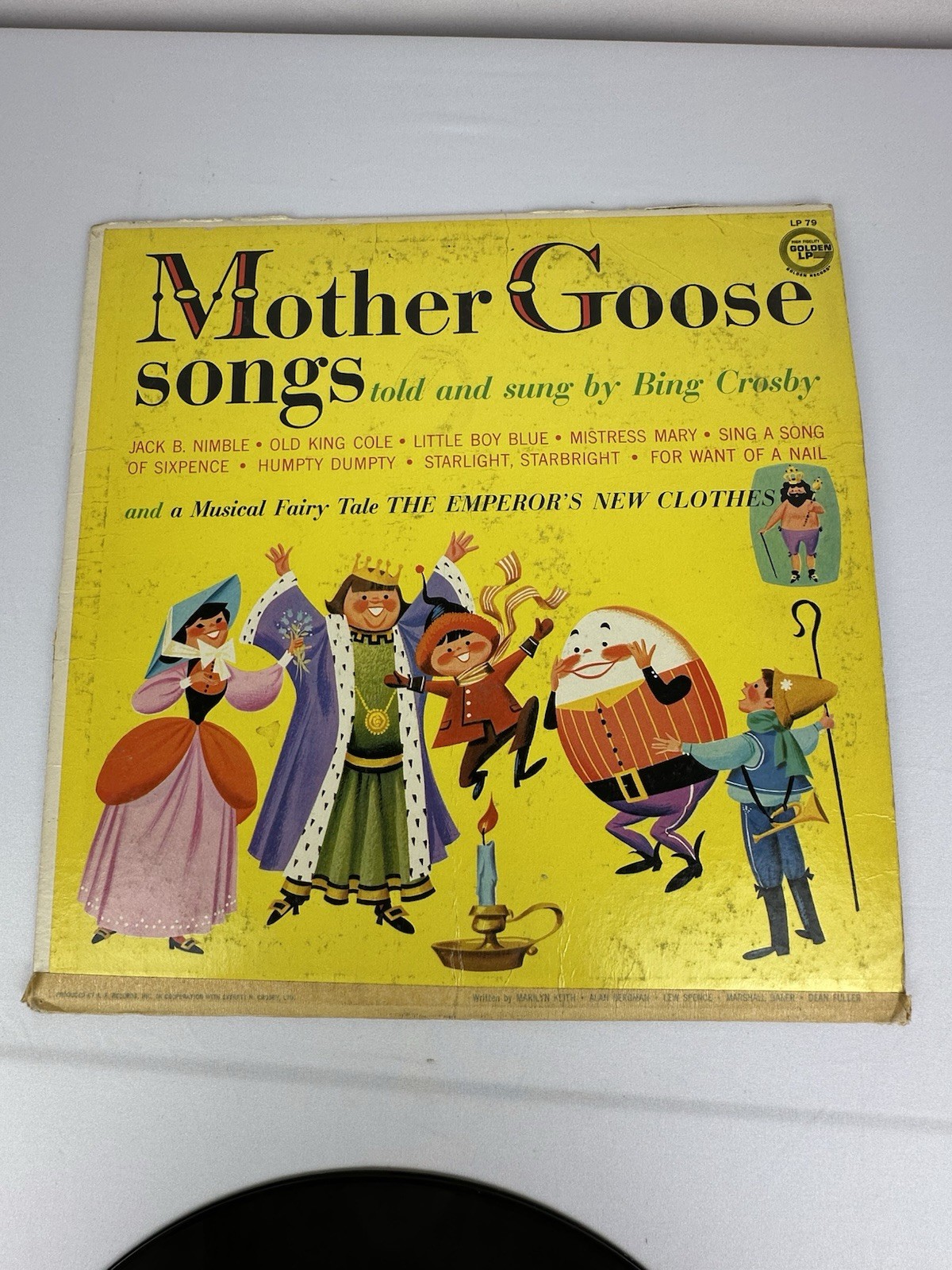 Mother Goose Songs Told And Sung By Bing Crosby Record