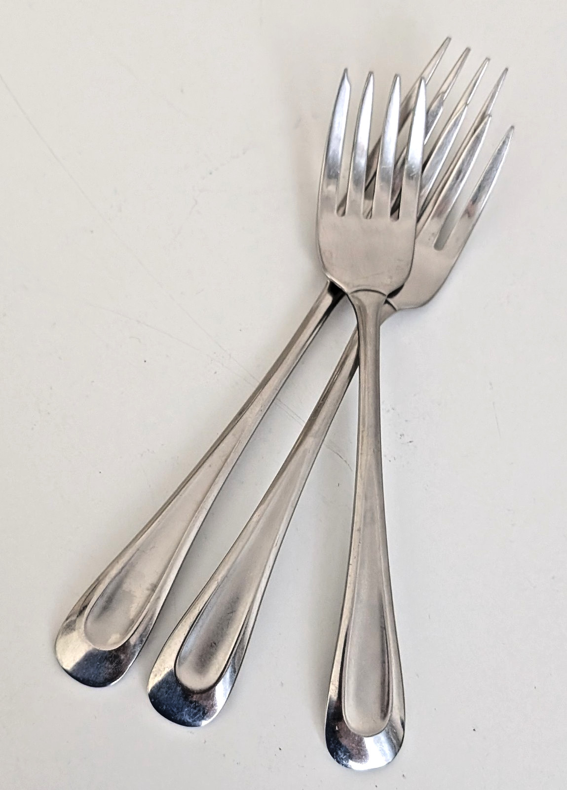 Oneida sand dune forks flatware dinner salad stainless replacement set 3