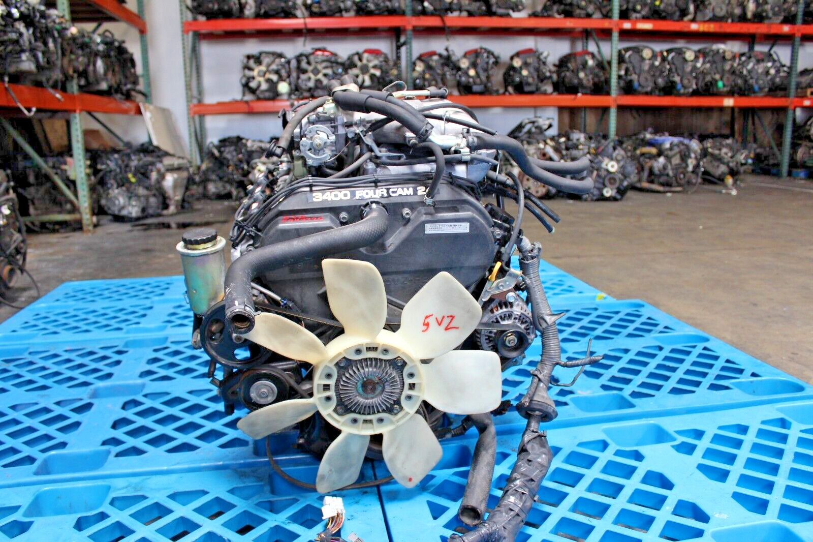 JDM TOYOTA 1996-2002 4 RUNNER 3.4L V6 LOW MILES JAPANESE IMPORTED ENGINE #1