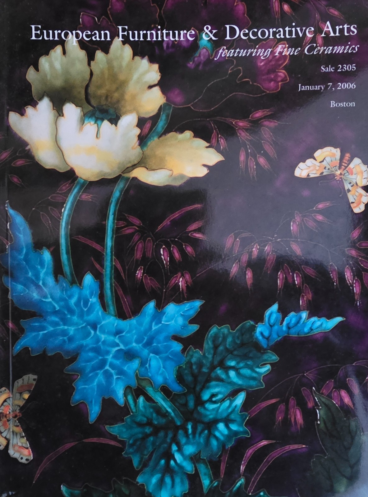 Skinner European Furniture Ceramics & Decorative Art Auction Catalog 2006