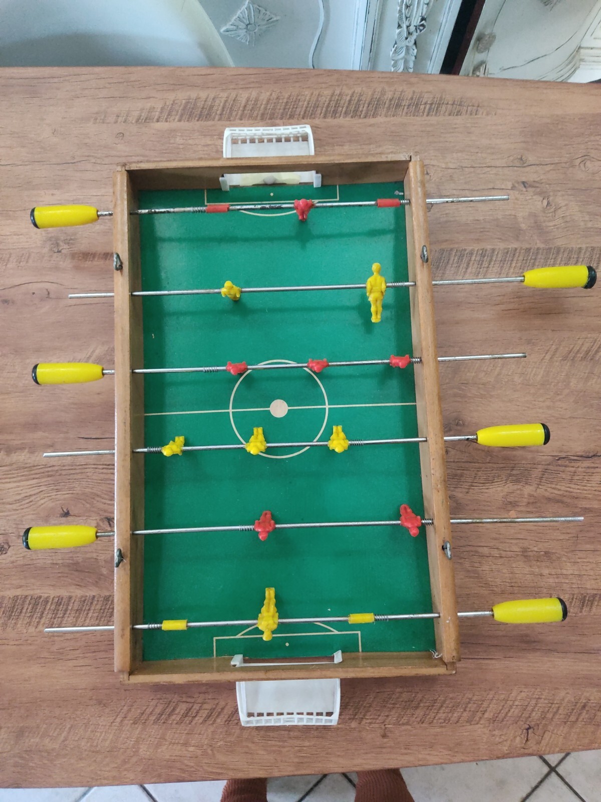 Vintage Arco Falc Milano Wooden Table Foosball