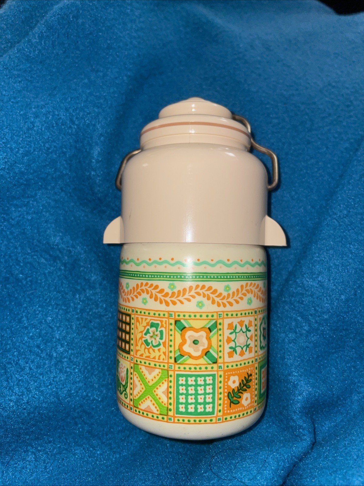 Avon Patchwork Cologne Mist Thermos  Decanter