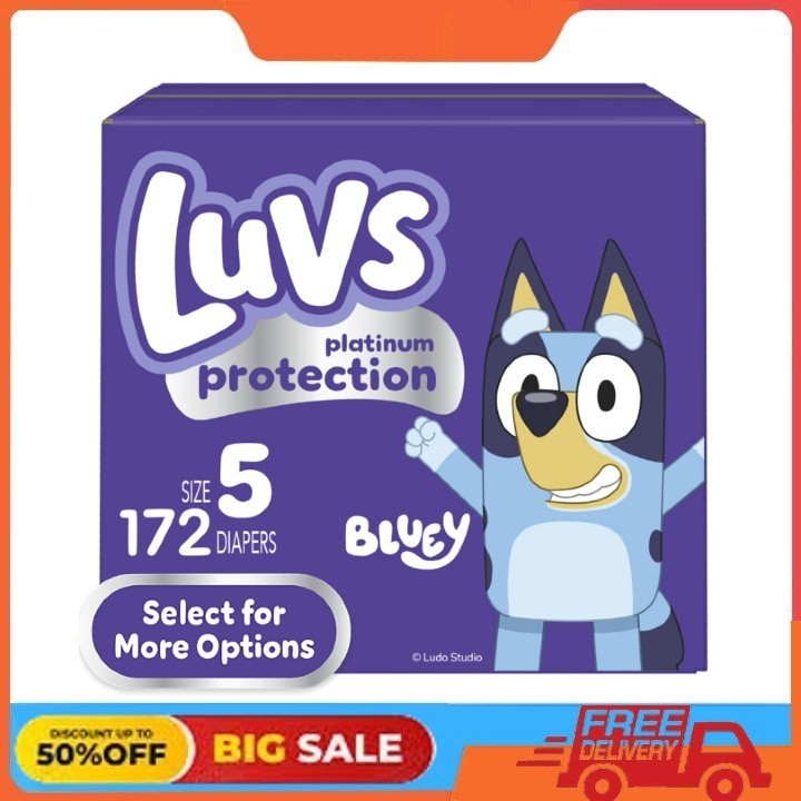 Luvs Diapers Size 5, 172 Count