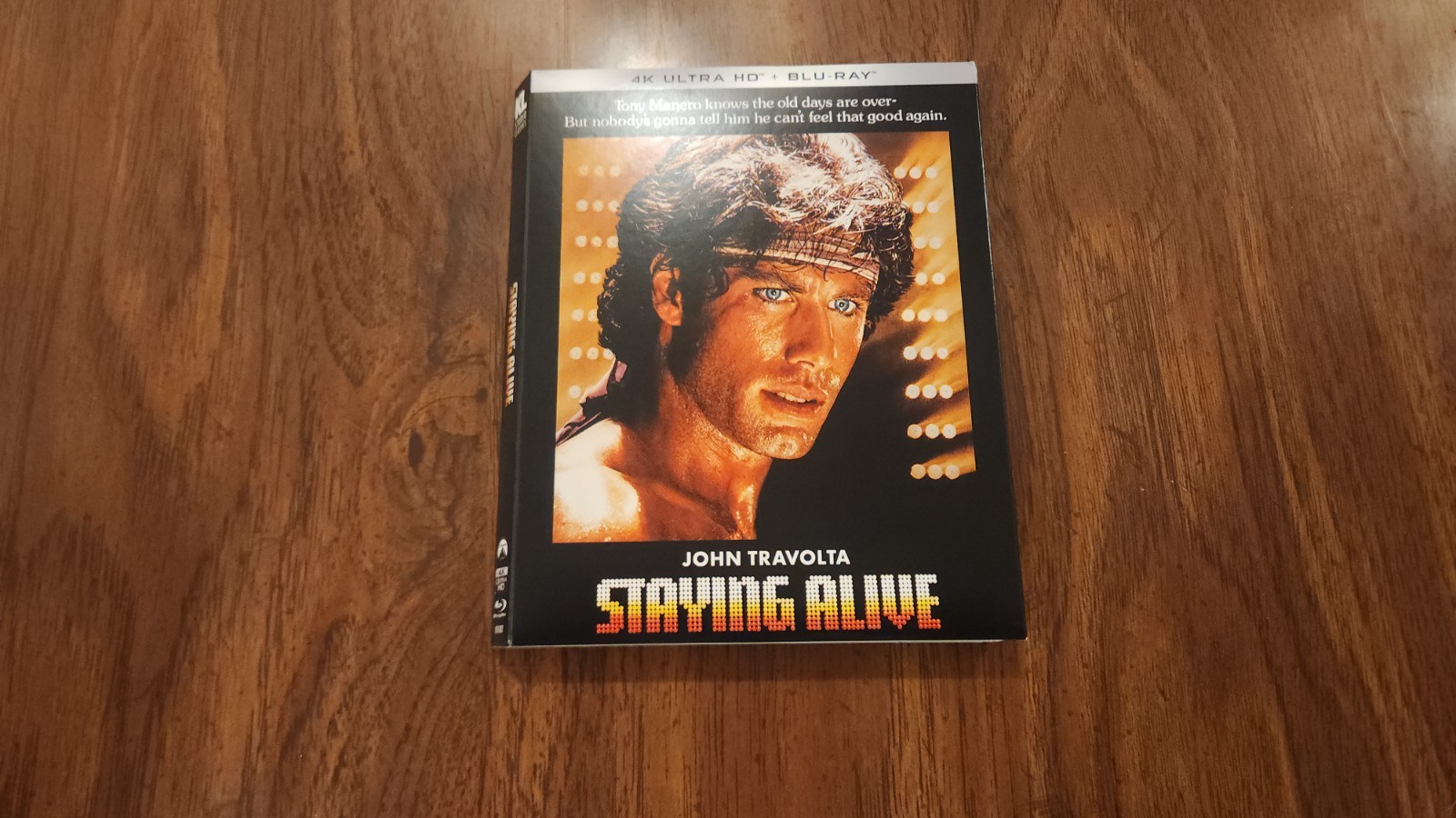 Staying Alive 4K Bluray Kino Lorber Slipcover Only slipcase NO discs