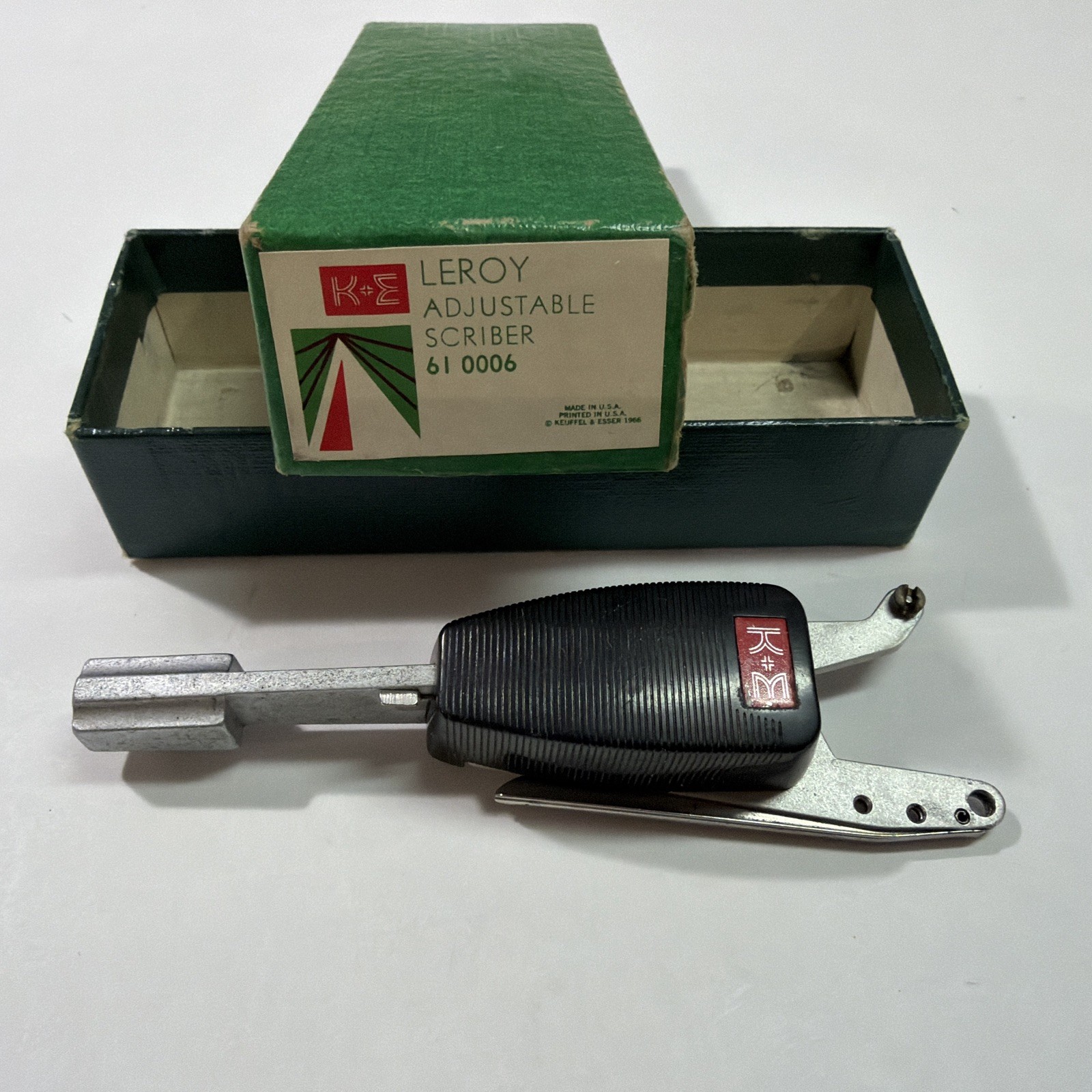 Vintage K & E Keuffel & Esser Leroy Adjustable Scriber No. 61 0006