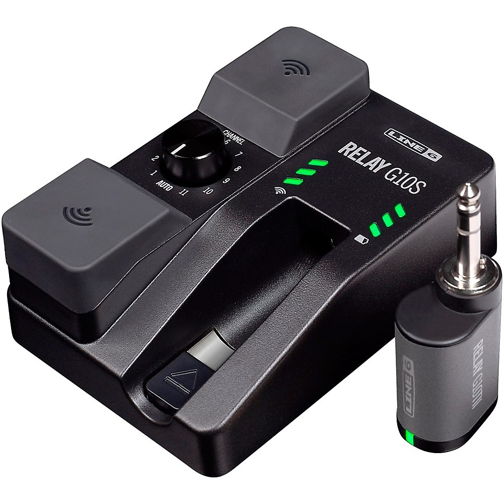 Line 6 Relay G10S Wireless Guitar System (with G10TII Transmitter) Black LN