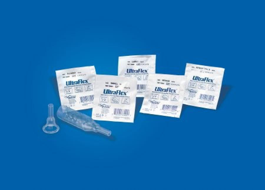 UltraFlex Male External Catheter, Silicone, Large, 1 Ct, 33104