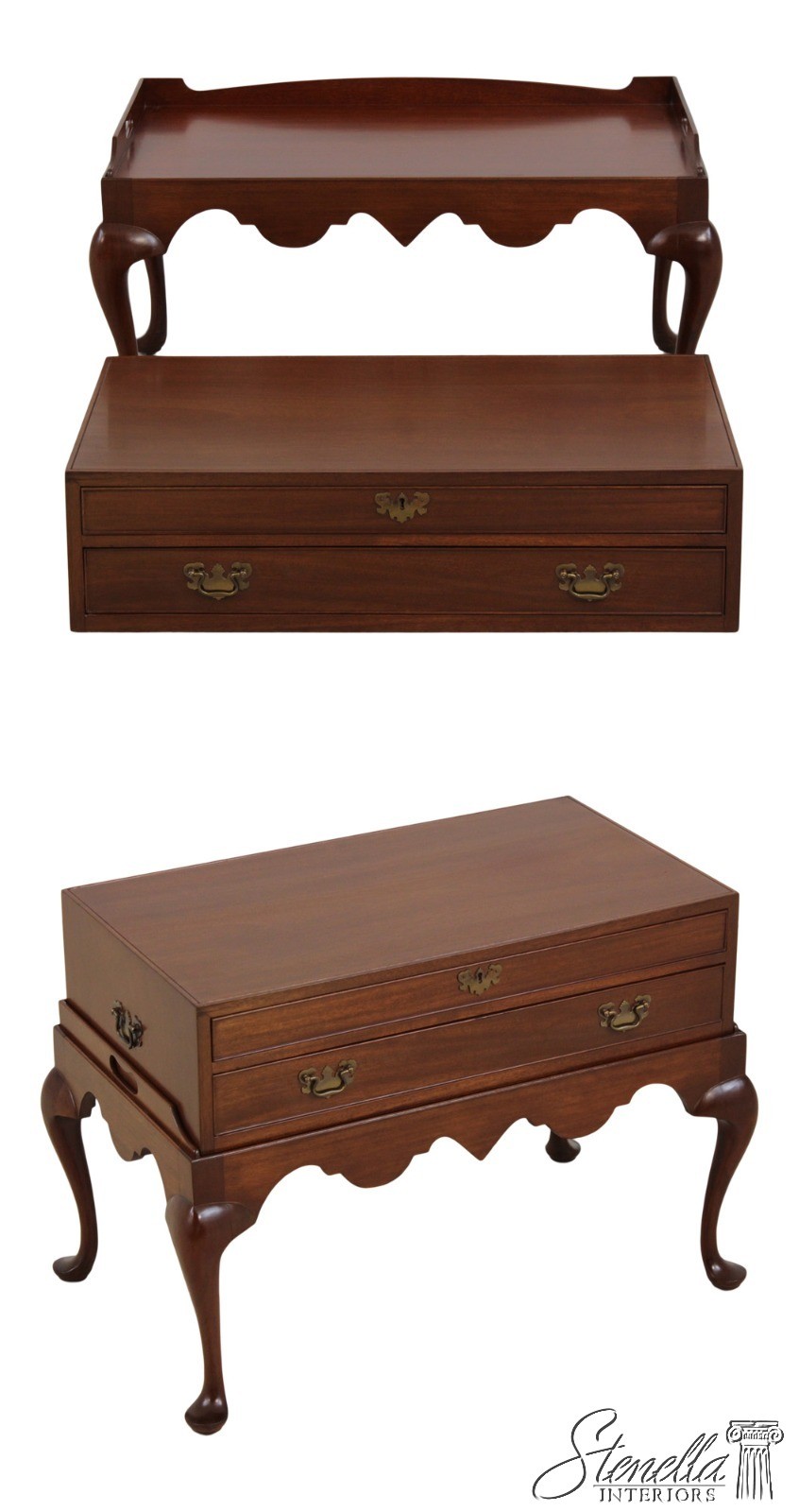 L72049: BIGGS 2 Piece Silver Chest Coffee Table