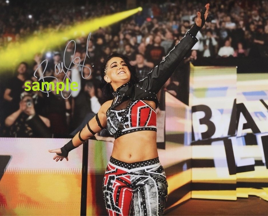 BAYLEY REPRINT PHOTO 8X10 SIGNED AUTOGRAPHED PICTURE CHRISTMAS MAN CAVE GIFT WWE