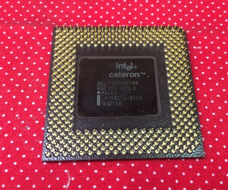 SL3LQ INTEL CELERON 500MHz 500/128/66 SOCKET 370 CPU FV524RX500 128