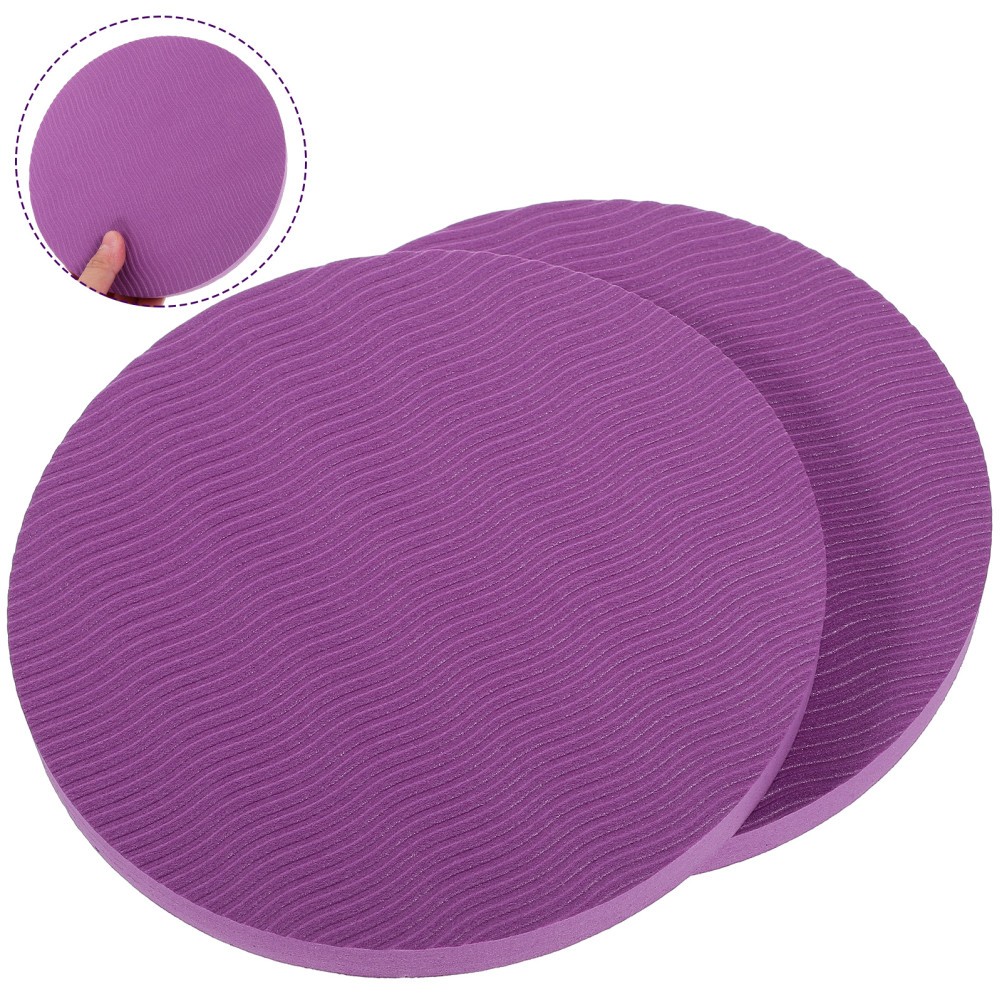  2 Pcs Exercise Balance Pad Knee Cushion Protectors for Kneeling Yoga Support