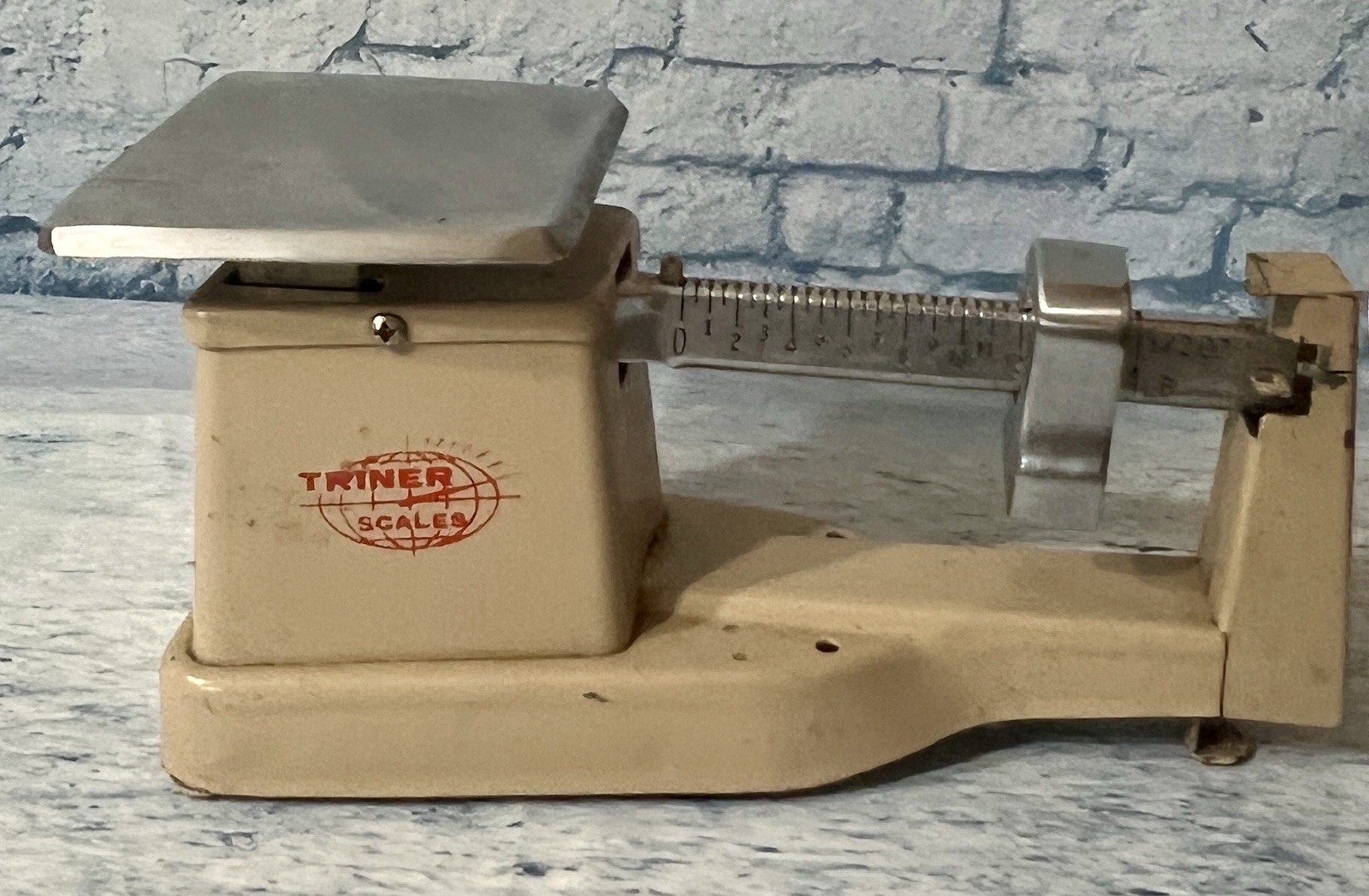 Vintage Triner Postal Scale Balance Beam Scale Sliding Weight Mid Century 1950s